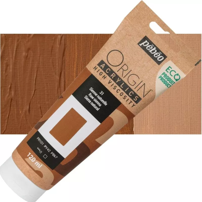 ORIGIN Acrylics (Pébéo) 120ml - varianty - 31 Raw Sienna Pebeo
