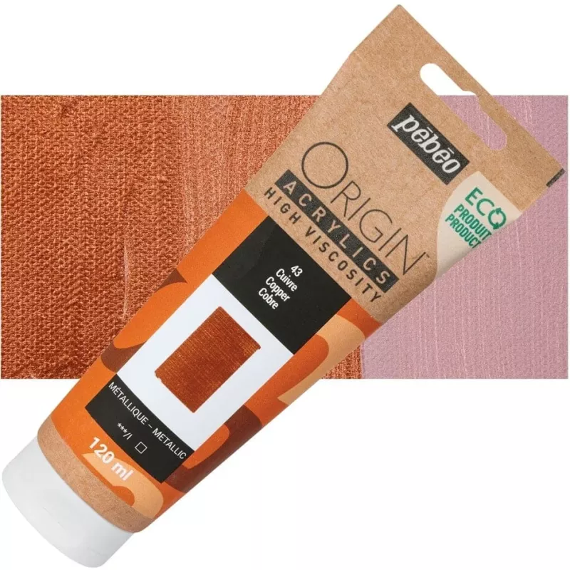 ORIGIN Acrylics (Pébéo) 120ml - varianty - 43 Copper Pebeo