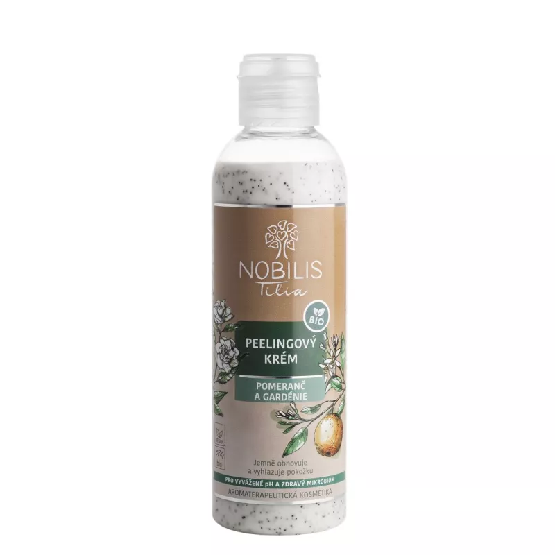 Peelingový krém Pomeranč a gardénie 200 ml Nobilis Tilia