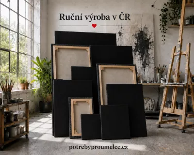 Plátno bavlněné napnuté PROFI (CZ) BLACK - varianty | CZ - 20×20 cm BLACK, CZ - 30×30 cm BLACK, CZ - 30×40 cm BLACK, CZ - 40×40 cm BLACK, CZ - 40×50 cm BLACK, CZ - 40×60 cm BLACK, CZ - 50×50 cm BLACK, CZ - 50×70 cm BLACK, CZ - 60×60 cm BLACK, CZ - 60×80 cm BLACK, CZ - 60×90 cm BLACK, CZ - 80x80 cm BLACK, CZ - 70×90 cm BLACK, CZ - 70×100 cm BLACK, CZ - 80x100 cm BLACK, CZ - 80x120 cm BLACK, CZ - 80x140 cm BLACK, CZ - 100x100 cm BLACK