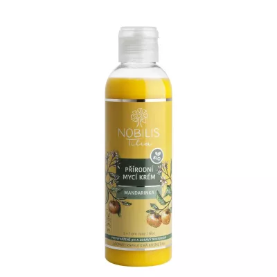 Přírodní mycí krém Mandarinka 200 ml