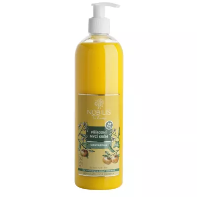 Přírodní mycí krém Mandarinka 500 ml
