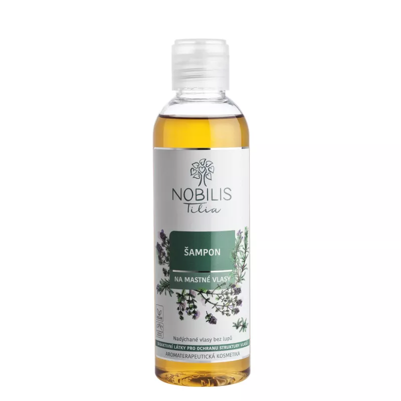 Šampon na mastné vlasy 200 ml Nobilis Tilia