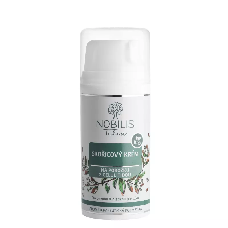 Skořicový krém na pokožku s celulitidou 100 ml Nobilis Tilia
