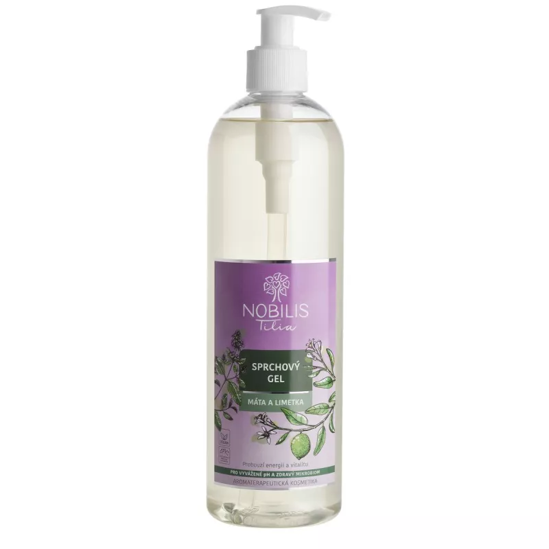 Sprchový gel Máta a limetka 500 ml Nobilis Tilia