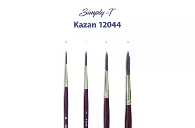 Stětec Simply-T - Kazan liner - varianty | Simply-T - Kazan č.0, Simply-T - Kazan č.2, Simply-T - Kazan č.4, Simply-T - Kazan č.8