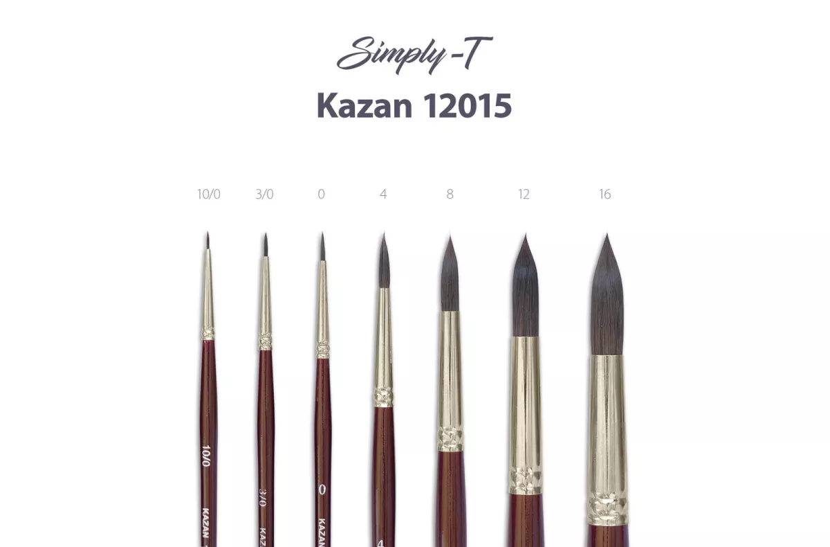 Štětec Simply-T - Kazan Round - varianty