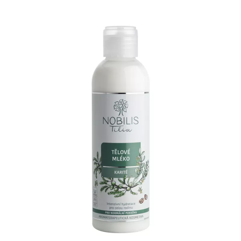 Tělové mléko Karité 200 ml Nobilis Tilia