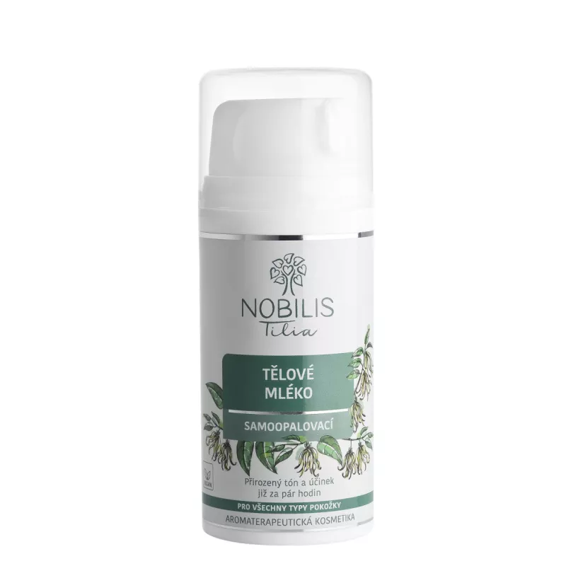 Tělové mléko samoopalovací 100 ml Nobilis Tilia