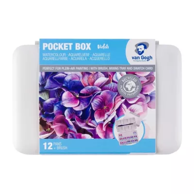 Akvarel. plast. sada VG Pinks + Violets - 12 ks