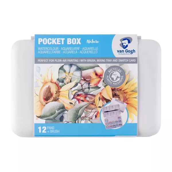 Akvarel. plast. sada VG Shades of Natur - 12 ks Van Gogh
