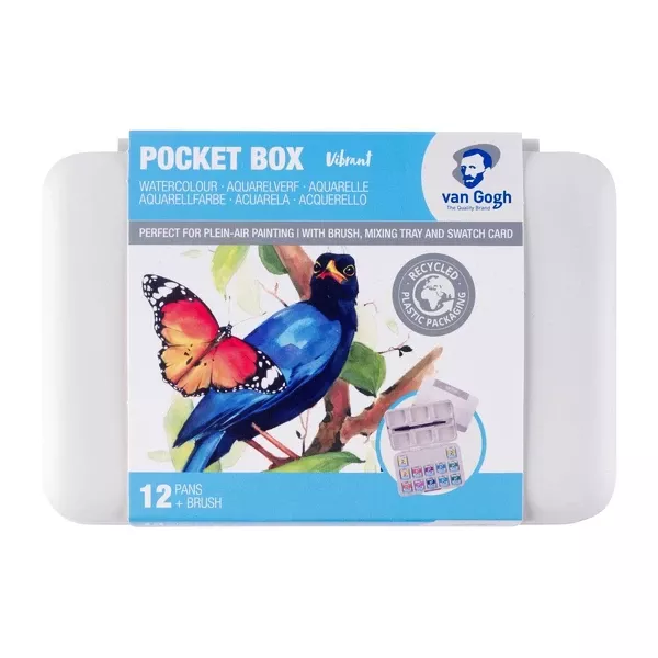 Akvarel. plast. sada VG Vibrant Colours - 12ks Van Gogh