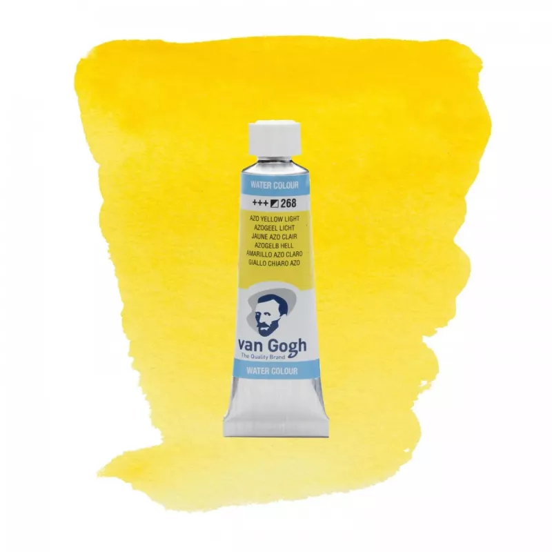 Akvarelová barva v tubě 10ml (Van Gogh) - varianty - 268 AZO YELLOW LIGHT