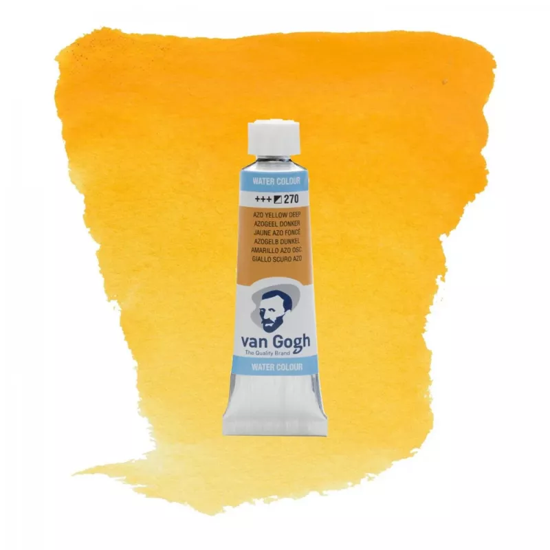 Akvarelová barva v tubě 10ml (Van Gogh) - varianty - 270 AZO YELLOW DEEP