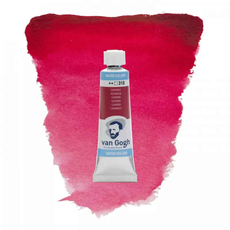 Akvarelová barva v tubě 10ml (Van Gogh) - varianty - 318 CARMINE