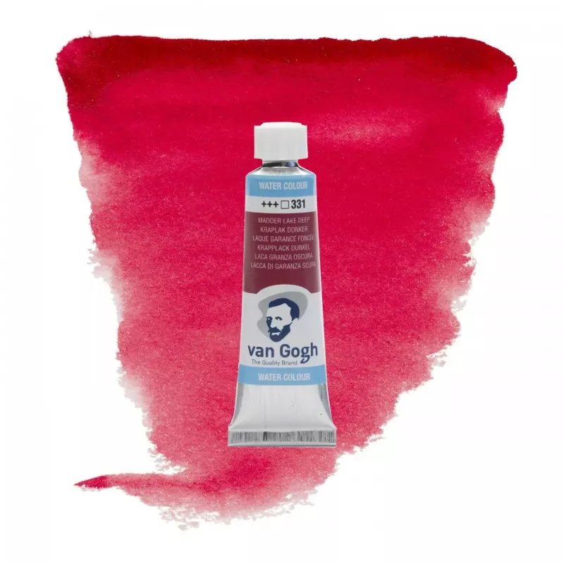 Akvarelová barva v tubě 10ml (Van Gogh) - varianty - 331 MADDER LAKE DEEP