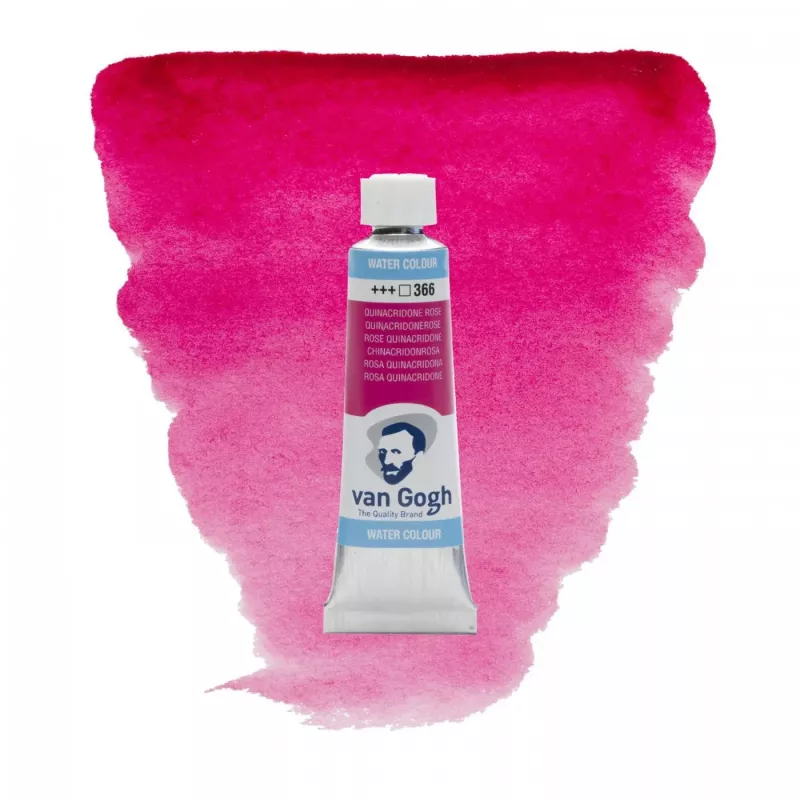 Akvarelová barva v tubě 10ml (Van Gogh) - varianty - 366 QUINAROSE