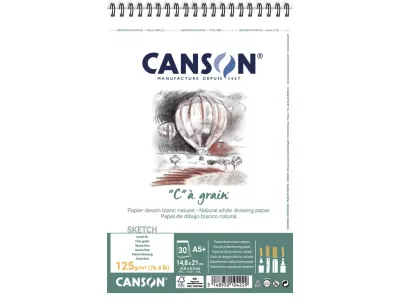 "C" à grain skicák - (125g/m2, 30 archů) 