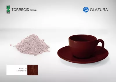 Lesklá glazura - (1kg) - srnčí hnědá