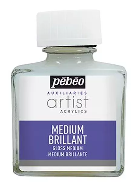 Lesklé médium pro akrylové barvy - různé velikosti Pebeo