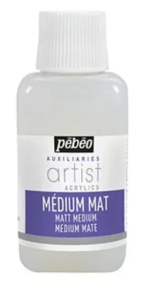 Matné médium pro akrylové barvy - různé velikosti Pebeo