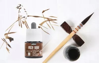 Sepia inkoust 45 ml Pebeo