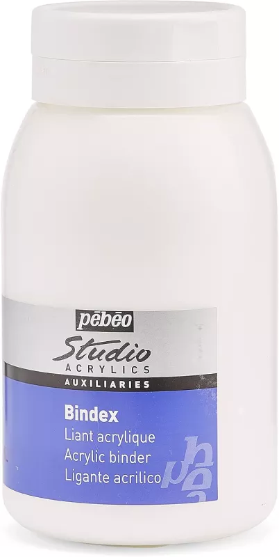 Studio Bindex lesklý pro akrylové barvy - různé velikosti - Studio Bindex lesklý pro akrylové barvy 1 l Pebeo