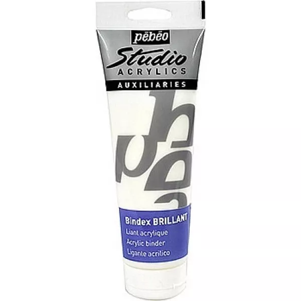 Studio Bindex lesklý pro akrylové barvy - různé velikosti Pebeo