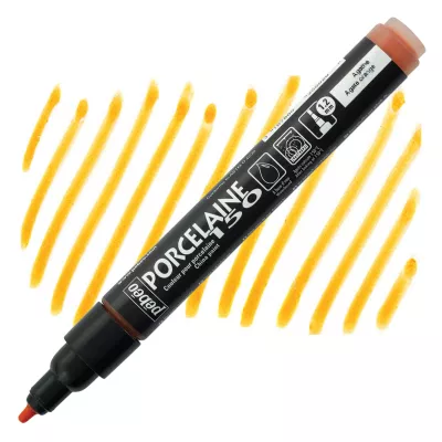Vypalovací fixy na keramiku - klasický hrot 1,2mm Pebeo