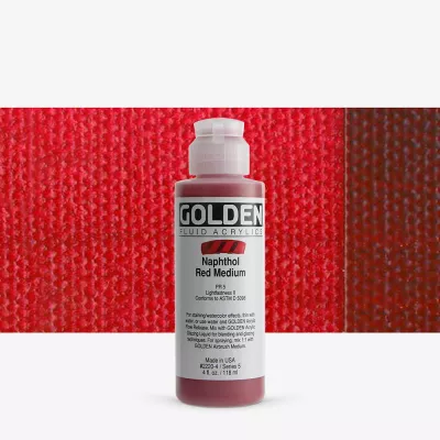 Akrylová barva Golden FLUID 118 ml - varianty Akrylová barva Golden FLUID 118 ml - varianty