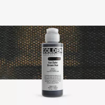 Akrylová barva Golden FLUID 118 ml - varianty Akrylová barva Golden FLUID 118 ml - varianty