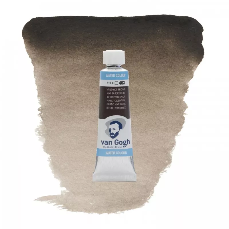 Akvarelová barva v tubě 10ml (Van Gogh) - varianty - 403 VANDYKE BROWN