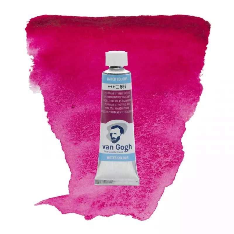 Akvarelová barva v tubě 10ml (Van Gogh) - varianty - 567 PERM. RED VIOLET