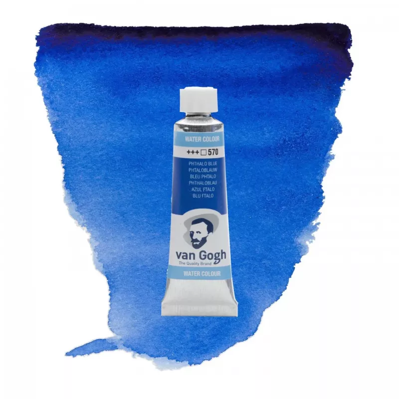 Akvarelová barva v tubě 10ml (Van Gogh) - varianty - 570 PHTHALO BLUE