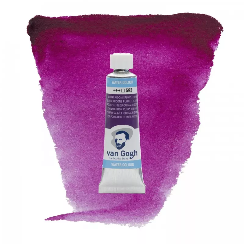 Akvarelová barva v tubě 10ml (Van Gogh) - varianty - 593 QUINAPURPLE BLUE