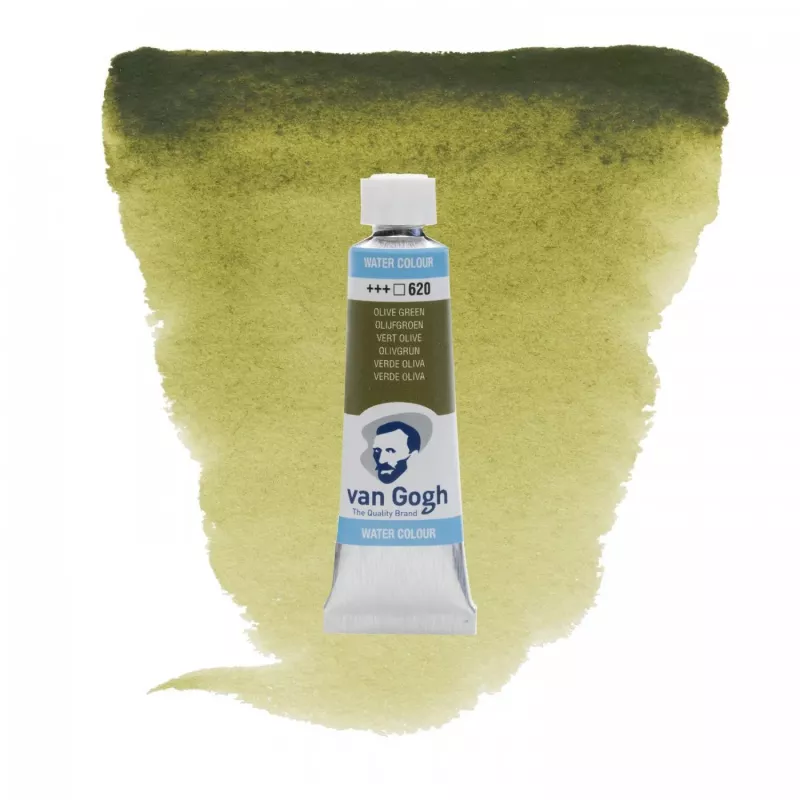 Akvarelová barva v tubě 10ml (Van Gogh) - varianty - 620 OLIVE GREEN