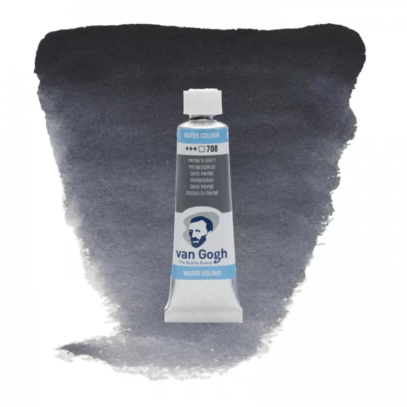 Akvarelová barva v tubě 10ml (Van Gogh) - varianty - 708 PAYNES GREY