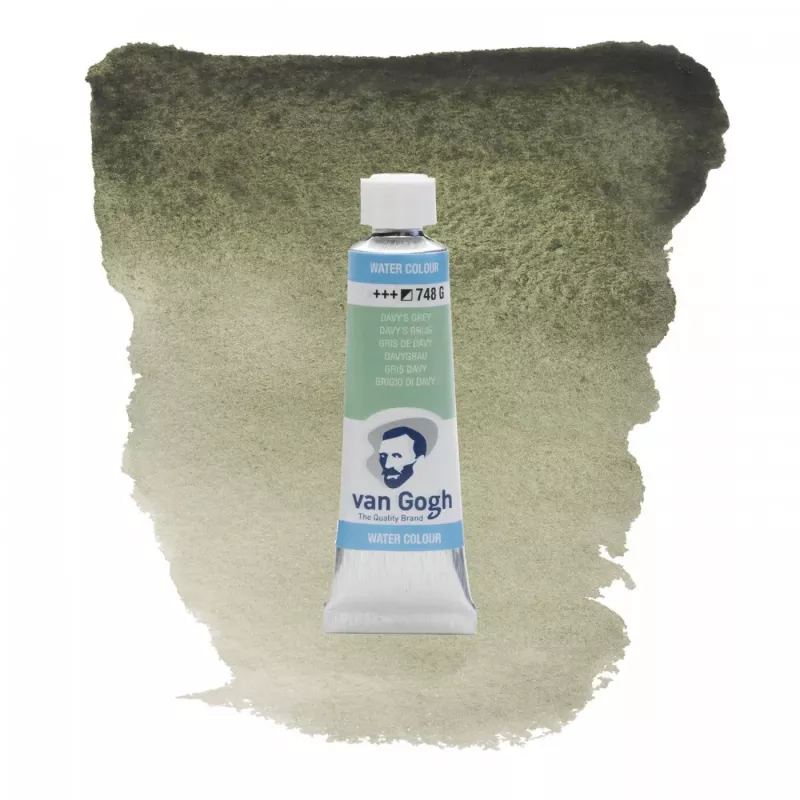 Akvarelová barva v tubě 10ml (Van Gogh) - varianty - 748 DAVY´S GREY