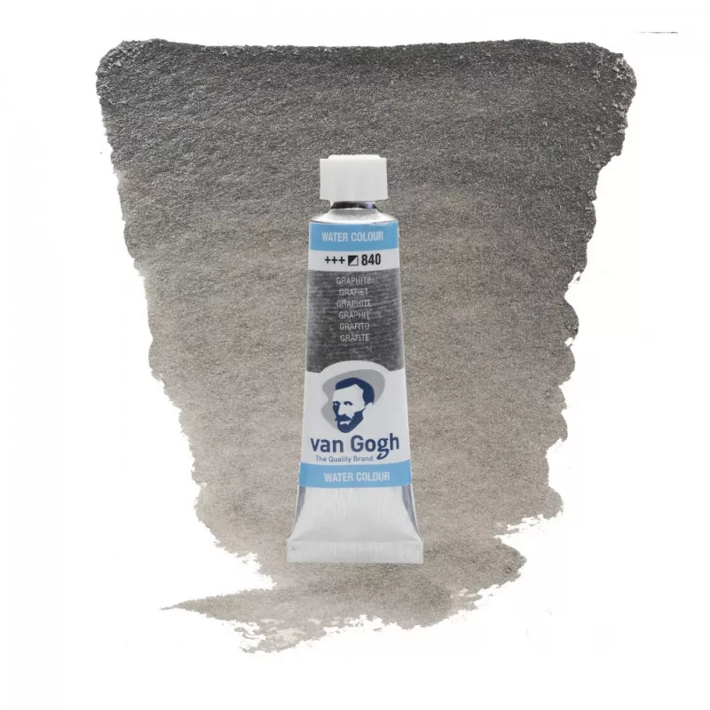 Akvarelová barva v tubě 10ml (Van Gogh) - varianty - 840 GRAPHITE