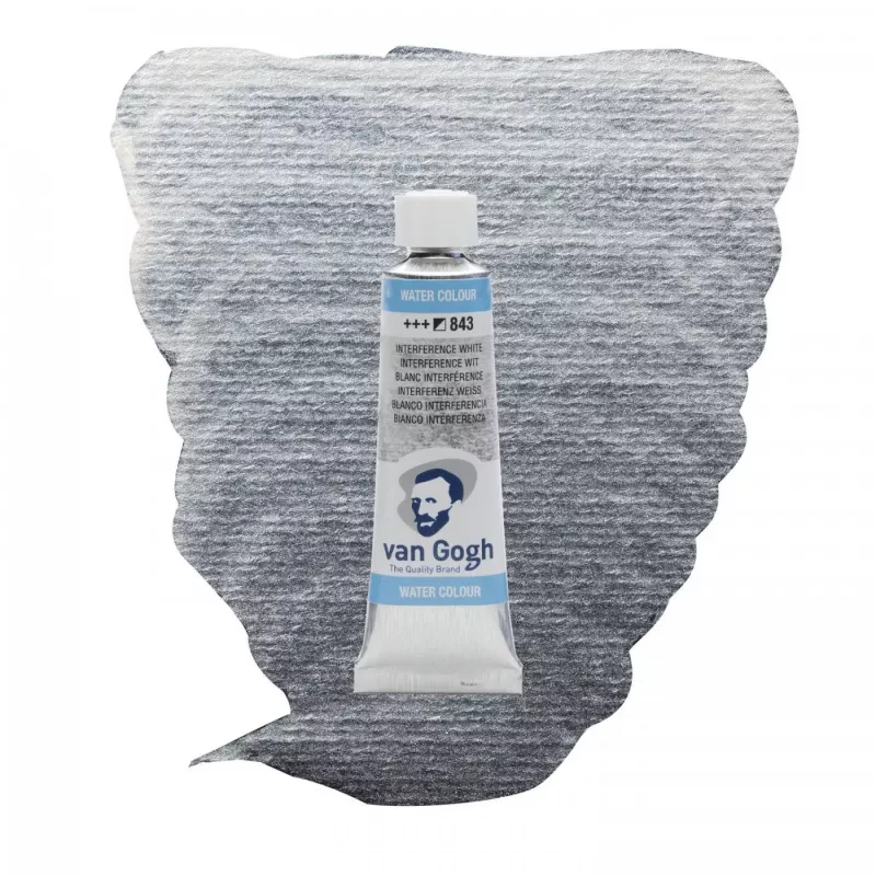 Akvarelová barva v tubě 10ml (Van Gogh) - varianty - 843 INTERFERENC WHITE