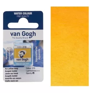 Akvarelové barvy v půlpánvičce (Van Gogh) - varianty