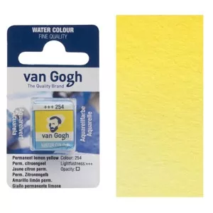 Akvarelové barvy v půlpánvičce (Van Gogh) - varianty