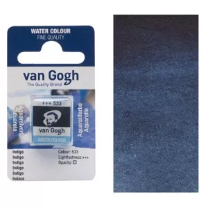 Akvarelové barvy v půlpánvičce (Van Gogh) - varianty