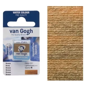 Akvarelové barvy v půlpánvičce (Van Gogh) - varianty