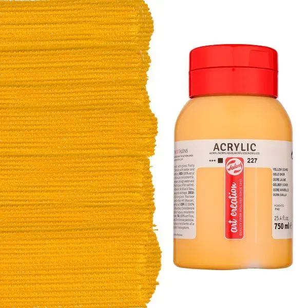 Akryl Art Creation 750ml - varianty - 227 Yellow Ochre