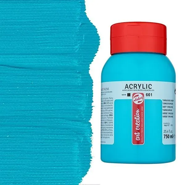 Akryl Art Creation 750ml - varianty - 661 Turq. Green