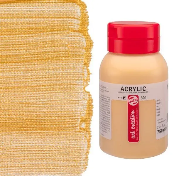 Akryl Art Creation 750ml - varianty - 801 Gold