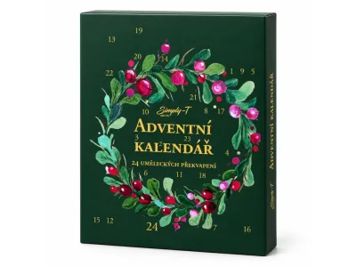 PŘEDPRODEJ - Adventní kalendář Simply-T, 2026 - 24 výtvarných potřeb pro každodenní tvoření