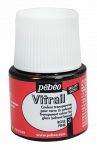 č.11 - VITRAIL - nevypalovací barva na sklo (Pébéo)  45ml - růžová