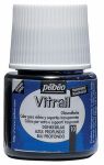 VITRAIL - nevypalovací barva na sklo (Pébéo)  45ml - tmavě modrá